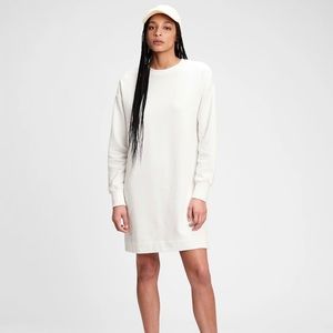 NWOT GAP Sweatshirt Dress - Ivory